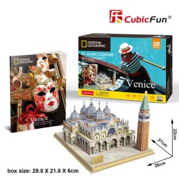 Puzzle 3D National Geographic - Wenecja Cubic Fun