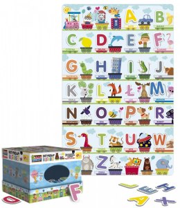 Gra Montessori Dotykowy alfabet Lisciani