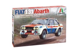 Model do sklejania Fiat 131 Abarth 1977 San Remo Rally Winn Italeri