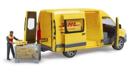 Bus MB Sprinter DHL z figurką i akcesoriami BRUDER