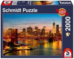 Puzzle Premium Quality 2000 elementów Nowy Jork Schmidt