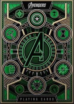 Karty Avengers talia zielona Bicycle
