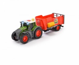 Pojazd FARM Fendt traktor z przyczepą 26 cm Dickie