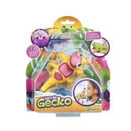Maskotka interaktywna AniMagic Lets go Gecko Gekon żółty Goliath