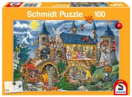 Puzzle 100 elementów Nawiedzony zamek Schmidt