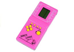 Gra Elektroniczna Tetris Kieszonkowa Różowa