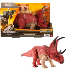 Figurka Jurassic World Groźny ryk, Diabloceratops Mattel
