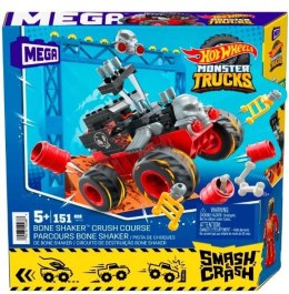 Klocki Hot Wheels Monster Trucks Bone Shaker Kaskaderska sztuczka Mega Bloks