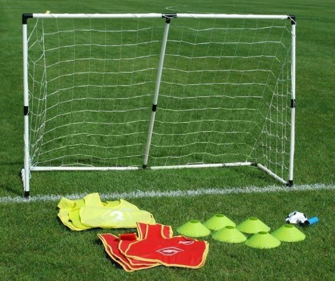Duża Bramka ogrodowa dla dzieci 6+ Zestaw do piłki nożnej + Piłka z pompką