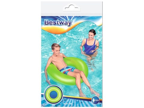 Bestway Duże koło do pływania NEON 91cm 36025