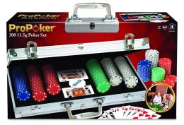 Zestaw do pokera 300 żetonów Merchant Pulio
