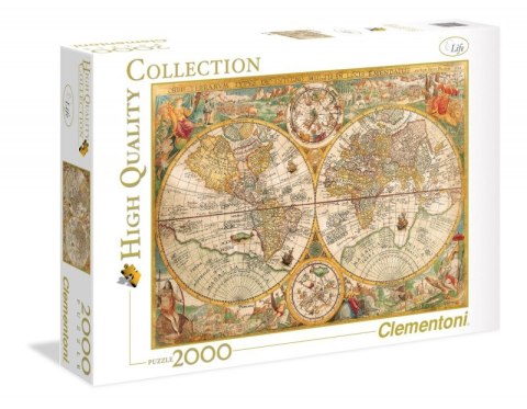 2000 Elementów Starożytna mapa Clementoni