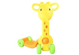 Hulajnoga dla dzieci 4 Koła Żyrafa Żółta