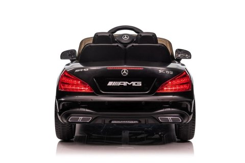 Auto Na Akumulator Mercedes SL65 S Czarny Lakierowany LCD