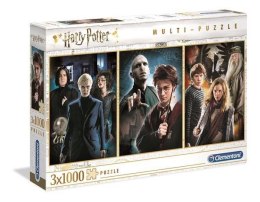 Puzzle 3x1000 elementów Harry Potter Clementoni
