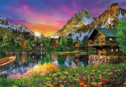Puzzle 6000 elementów Alpejskie jezioro Clementoni