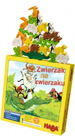 Gra Zwierzak na zwierzaku - edycja polska Haba
