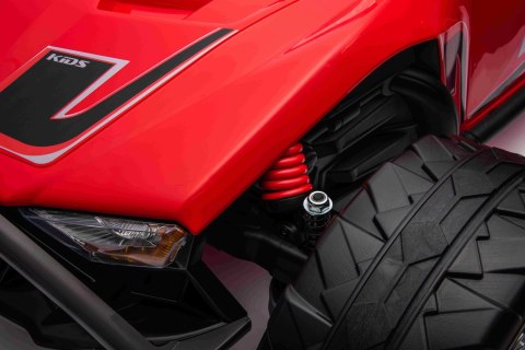 Auto Buggy Racing 5 na akumulator dla dzieci Czerwony + Silniki 2x200W + Pilot + Audio LED + Wolny Start