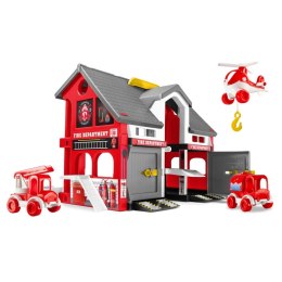 Zestaw Play House - Remiza strażacka Wader
