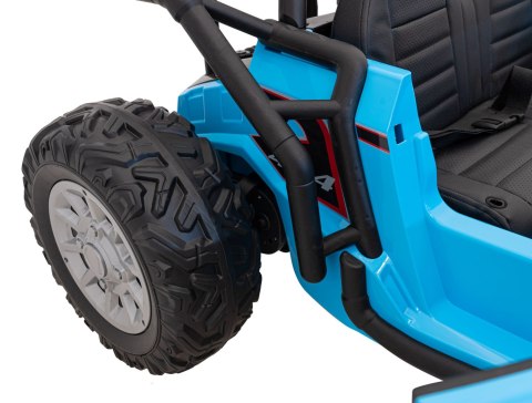 Auto Buggy Racing 5 na akumulator dla dzieci Niebieski + Silniki 2x200W + Pilot + Audio LED + Wolny Start