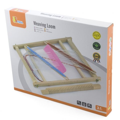 Drewniany Zestaw do tkania Viga Toys