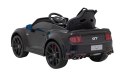 Autko Ford Mustang GT na akumulator dla dzieci Czarny + Regulacja siedzenia + Audio LED + EVA + Wolny Start