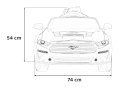 Autko Ford Mustang GT na akumulator dla dzieci Czarny + Regulacja siedzenia + Audio LED + EVA + Wolny Start