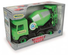 Betoniarka zielona Middle Truck w kartonie Wader