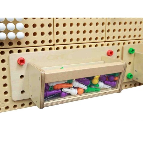 Półka Na Akcesoria Przezroczysta Ścianka - Masterkidz Tablica Naukowo-Edukacyjna STEM