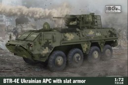 Model plastikowy BTR-4E Ukrainian APC with slat armor 1/72 Ibg