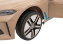 Autko BMW i4 na akumulator dla dzieci Złoty