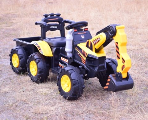 TRAKTOR, KOPARKA NA AKUMULATOR+PRZYCZEPA, PILOT/HT9158