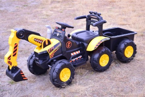 TRAKTOR, KOPARKA NA AKUMULATOR+PRZYCZEPA, PILOT/HT9158