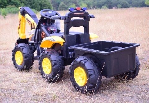TRAKTOR, KOPARKA NA AKUMULATOR+PRZYCZEPA, PILOT/HT9158