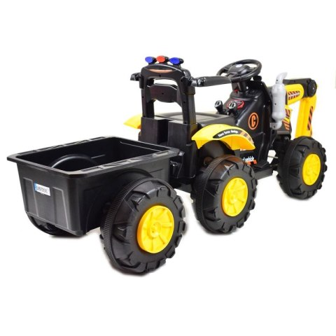 TRAKTOR, KOPARKA NA AKUMULATOR+PRZYCZEPA, PILOT/HT9158