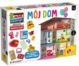Gra edukacyjna Montessori Maxi mój dom Lisciani