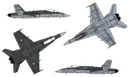 Model plastikowy F/A-18 C/D Wild Weasel Italeri