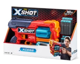 Wyrzutnia Excel-Xcess TK-12 (16 strzałek) pomarańczowa ZURU X-Shot