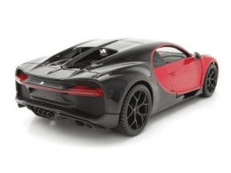 Model kompozytowy Bugatti Chiron sport czarno-czerwony Maisto