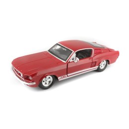Model kompozytowy Ford Mustang GT 1967 1/24 czerwony Maisto