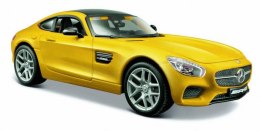 Model kompozytowy Mercedes AMG GT 1/24 żółty Maisto