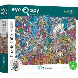 Puzzle 1000 elementów UFT EYE-SPY Time Travel Londyn Anglia Trefl