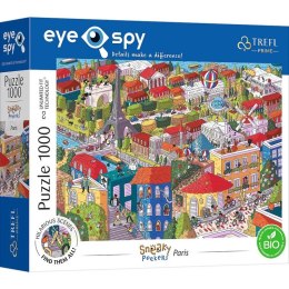Puzzle 1000 elementów UFT Eye-Spy Sneaky Peekers Paryż Francja Trefl