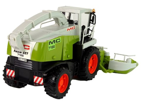 Zielony Kombajn Ruchome Części Duży Heder do Kukurydzy MC 7166