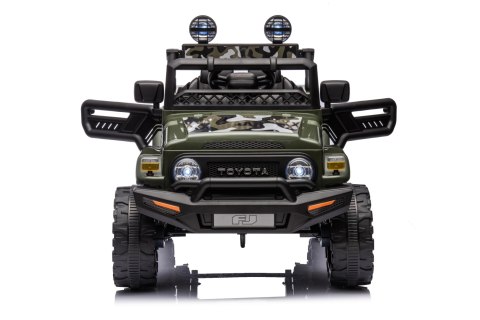 Toyota FJ Cruiser dla dzieci Moro + Pilot + Napęd 4x4 + Audio LED + EVA + Wolny Start