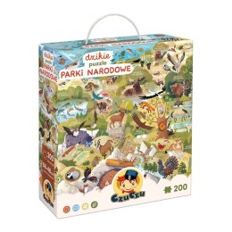 Puzzle Dzikie puzzle - Parki Narodowe 200 elementów CzuCzu