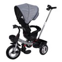 Wieloetapowy Rower Trójkołowy Rowerek BABY LUX GRAY