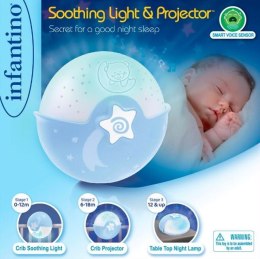Infantino Projektor 2w1 niebieski B-kids