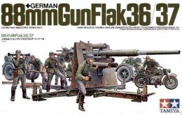 German 88mm Gun Flak 36.37 Tamiya