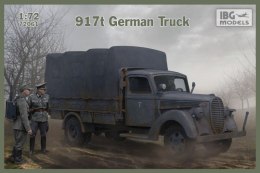 Model plastikowy 917t niemiecka ciężarówka Ibg